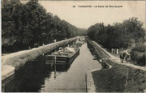 CPA TONNERRE La Canal de Bourgogne (806680)