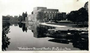 UK Shakespeare Memorial Theatre Stratford Upon Avon RPPC 06.26