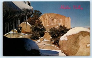 JOSHUA TREE NATIONAL MONUMENT, CA California ~ HIDDEN VALLEY of Rocks Postcard