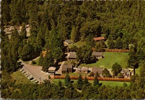 Washington Tacoma Aerial View Fort Nisqually Built In 1833 As An Indian Tradi...