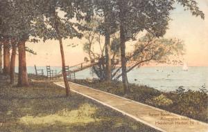 Henderson Harbor New York Association Island Sunset Roost Postcard K96976