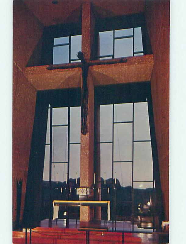 Unused Pre-1980 CHURCH SCENE Sedona Arizona AZ hs7226