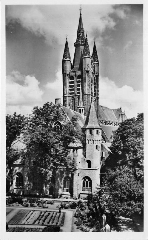 B94277 museum het prinsenhof delft tuinzijde real photo   netherlands