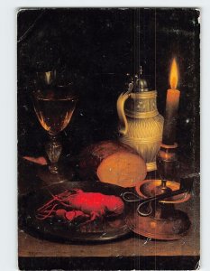 Postcard Still life, Musée de Dunkerque de Wedig, Dunkirk, France