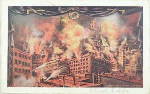 C.1906 San Francisco Earthquake & Fire Postcard P97 