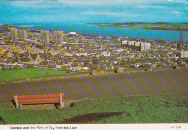 Scotland Dundee and The Firth Of Tay From The Law