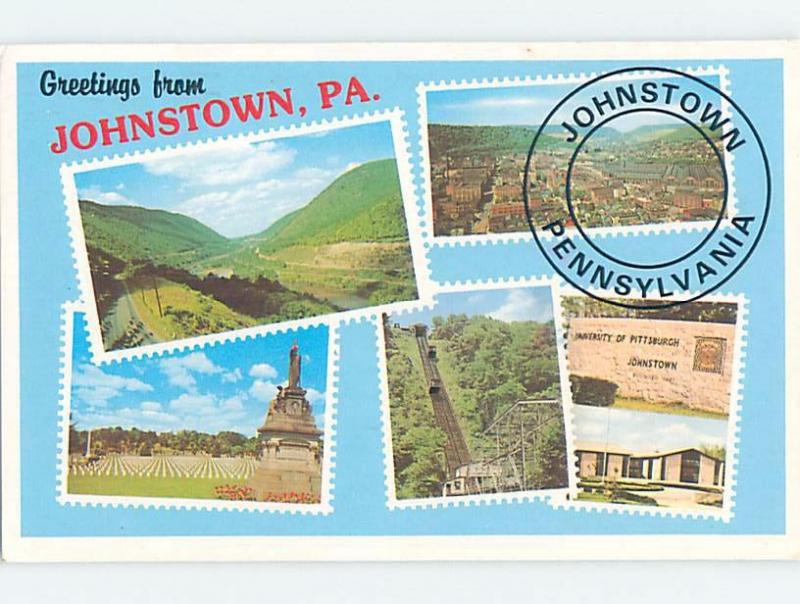 Pre-1980 MULTIPLE VIEWS ON CARD Johnstown Pennsylvania PA ho8152