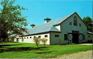 Large Horse Barn at Kentucky Horse Park, Lexington KY Vintage Postcard I41