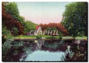 Old Postcard Le Vesinet Lake