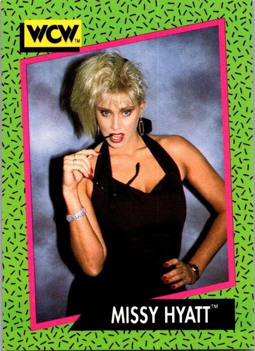 WCW Wrestling Card Missy Hyatt sk21250