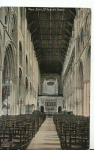 Hertfordshire Postcard - Nave East - St Alban's Abbey - Ref 10992A