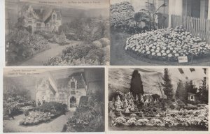 FLOWER EXPOSITION Gand 1908, 1933,1955 Belgium 42 Vintage Postcards (L5473)