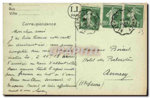 Old Postcard Albertville L Arly