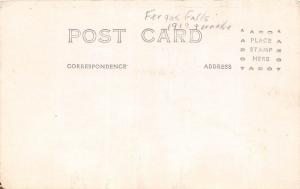 D34/ Fergus Falls Minnesota Mn Real Photo RPPC Postcard 1919 Tornado Disaster