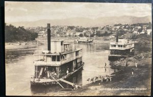 Mint Colombia Real Picture Postcard RPPC Magdalena River View