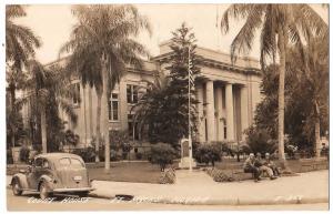LEE COUNTY COURT HOUSE FORT MYERS FLORIDA  REAL PHOTO POSTCARD