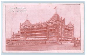 c1900s Hotel Chamberlin Fortress Monroe Virginia VA PMC Unposted Postcard