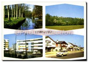 Postcard Modern Combs la Ville France Images of various aspects of the City