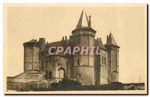 Old Postcard Saumur M and L Le Chateau Southeast coast