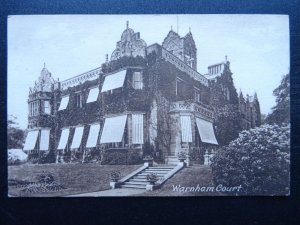 West Sussex Horsham WARNHAM COURT c1918 Postcard by Frith