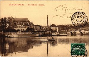 CPA Montereau Le Pont de l'Yonne FRANCE (1289653)