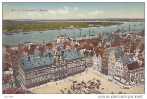 Panorama Et l'Escaut, Anvers, Belgium, 1900-1910s