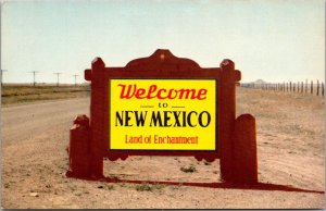 New Mexico Marker Welcome To The Land Of Enchantment