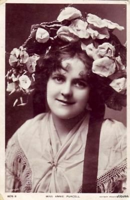 ACTRESS SINGER MISS ANNIE PURCELL 1907