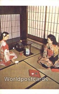 Ancient Tea Ceremony Japan Unused 