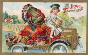 13462 A Joyful Thanksgiving - Cherub, Turkey, Auto