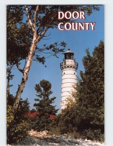 Postcard Cana Island Lighthouse, Baileys Harbor, Wisconsin