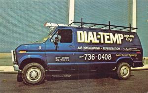 New York NY Dial Temp Cooling Corp Delivery Truck Postcard