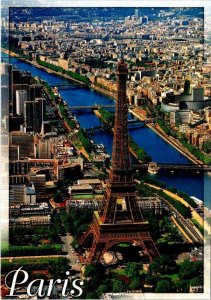 2~4X6 Postcards Paris, France  EIFFEL TOWER Day & Night~Lightening LUXOR OBELISK