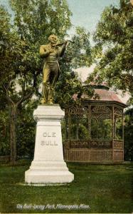 MN - Minneapolis. Loring Park, Ole Bull