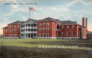 State IOOF Home - Mattoon, Illinois IL