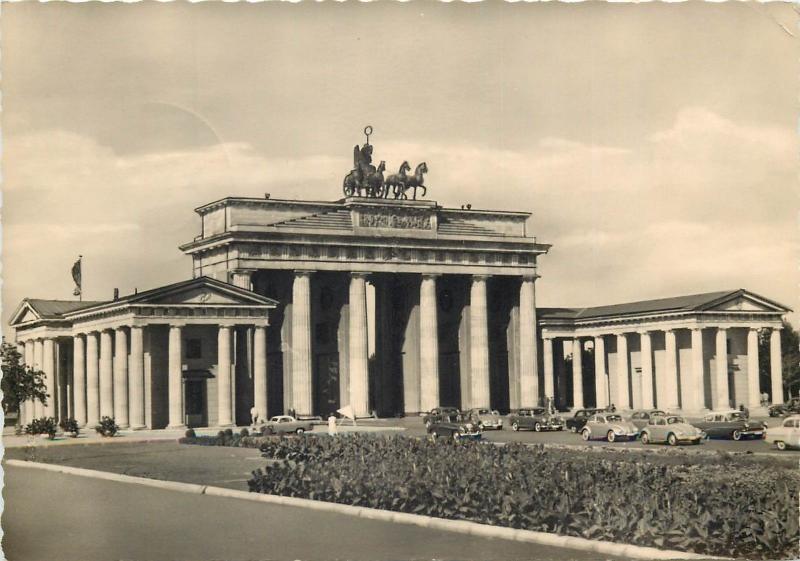 Germany Berlin Brandenburger Tor 1960