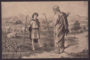 Joseph Hunting His Brothers Postcard