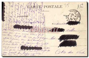 Old Postcard Paris Le Metropolitain Metro Boulevard Pasteur