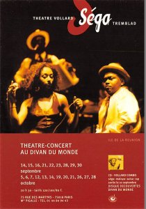 Sega Tremblad, Theatre Concert Au Divan Du Monde  