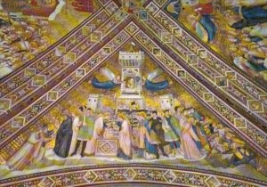 Italy Assisi Basilica Inferiore di San Francesco Allegory Of Chastity