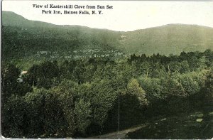 Postcard MOUNTAIN SCENE Haines Falls New York NY AJ3623