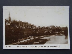 Shropshire SHREWSBURY Salop Infirmary Hospital c1915 RP Postcard by Kingsway