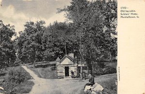 Soldiers Home Log Cabin Marshalltown, Iowa  