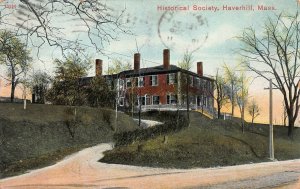 Historical Society, Haverhill, Massachusetts, early postcard, used in 1911