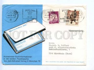 293992 GERMANY 1976 y ADVERTSISNG Remedio sit Munchen Kirchheim RPC