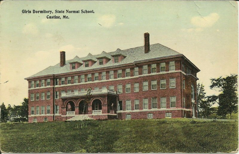 Castine, Maine, Girls Dormitory, State Normal School