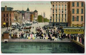 Waiting for Cedar Point Train Sandusky OH