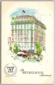 Montreal Canada 1962 Postcard The Windsor Hotel