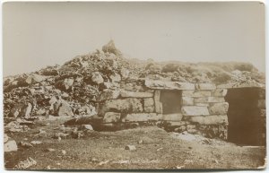 Cadair Idris, The Summit. Rock shelter. Frith's Real Photo Series. Vintage card