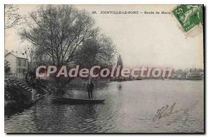 Old Postcard Joinville Le Pont Bords De Marne